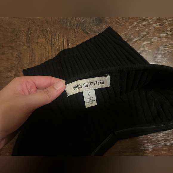 urban outfitters black sweet heart tube top - Picture 2 of 3